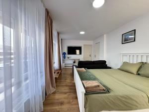 Postel nebo postele na pokoji v ubytování Boutique apart - hotel Lacoste