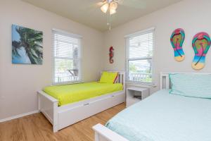 The Shell House - Private Pool Pet Friendly客房内的一张或多张床位