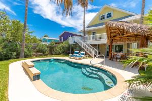 The Shell House - Private Pool Pet Friendly内部或周边的泳池