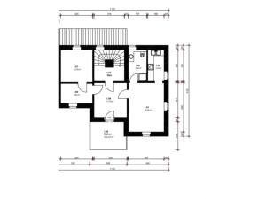 Půdorys ubytování "Spitzhausblick" in het Huis Felix