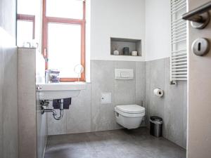Koupelna v ubytování "Spitzhausblick" in het Huis Felix