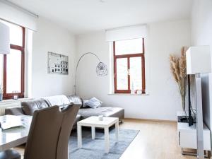 TV a/nebo společenská místnost v ubytování "Spitzhausblick" in het Huis Felix