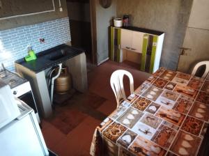 Kuchyň nebo kuchyňský kout v ubytování Dunymar Apartamento