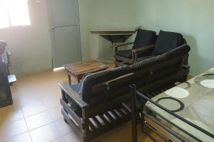Posezení v ubytování Dunymar Apartamento