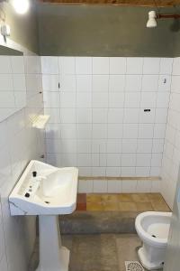 Koupelna v ubytování Dunymar Apartamento
