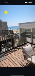Μπαλκόνι ή βεράντα στο Appartement Mehdia vue sur mer