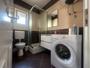 Ένα μπάνιο στο Apartment Novalja +78 φωτογραφίες