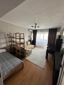 Postel nebo postele na pokoji v ubytování Comfort place with scenic vista