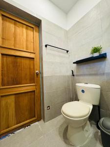 Ένα μπάνιο στο Moonshine Boutique Hostal