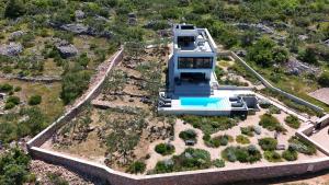 Bazén v ubytování Villa Lapis Hvar nebo v jeho okolí