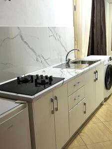 Kuchyň nebo kuchyňský kout v ubytování Tranquila House