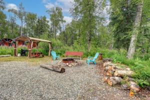Zahrada ubytování DFA Cabin Rentals