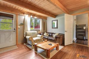 Posezení v ubytování DFA Cabin Rentals