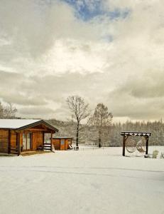 Vikendice Gornja Brezna - Mountain cabin Gornja Brezna v zimě