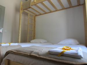 Cama ou camas em um quarto em Most Art Boutique Hostel