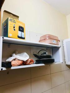 Η κουζίνα ή μικρή κουζίνα στο Doumassou Chambre