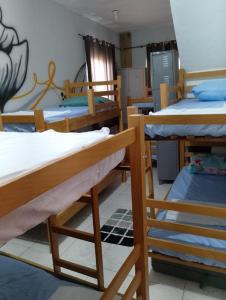 Postel nebo postele na pokoji v ubytování Hostel O Mago Leme