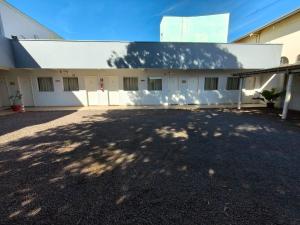 Budova, kde se aparthotel nachází