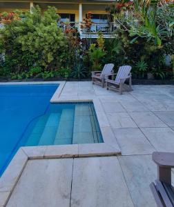 Piscina di Vaea Hotel Samoa o nelle vicinanze