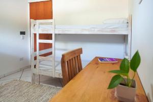 Casa delas Ilhabela客房内的一张或多张床位