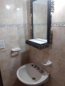 Koupelna v ubytování HERBER Depto 1 Monoambiente + 7 fotografií