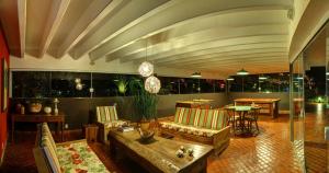 Posezení v ubytování Hotel Boutique Frangipani