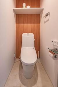 Koupelna v ubytování 大阪難波河畔花园酒店702