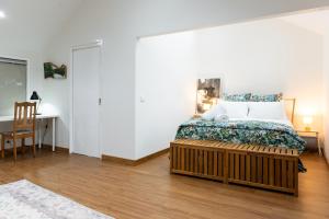 Ένα ή περισσότερα κρεβάτια σε δωμάτιο στο One Bedroom Apartment - Dynnyrne