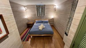 Uma cama ou camas num quarto em Casa Cóndor