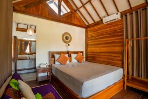 Bollata Beach House客房内的一张或多张床位