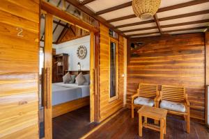 Bollata Beach House客房内的一张或多张床位