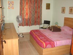 Ein Bett oder Betten in einem Zimmer der Unterkunft SeaFront Apartment Marsascala