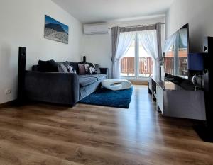 Posedenie v ubytovaní Apartamenty Alcatraz z jacuzzi