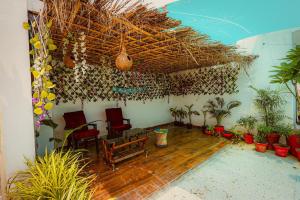Vườn quanh Elegant 6 Bedroom Boutique Villa Near Taj Mahal