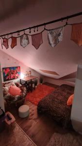 Posteľ alebo postele v izbe v ubytovaní Pension Relax