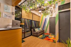 Χώρος καθιστικού στο Redenza Suites Makati