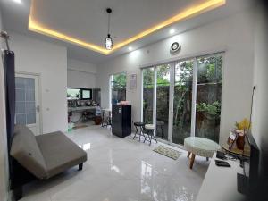 Χώρος καθιστικού στο Cantiq Homestay