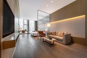 Posezení v ubytování Steigenberger Hongqiao Shanghai