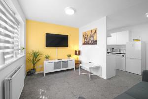 Kuchyň nebo kuchyňský kout v ubytování Modern One Bedroom House, Welsh Harp