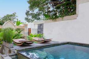 Bassein majutusasutuses Uma Nandhi Villa Ubud või selle lähedal
