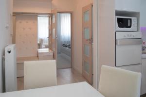 Η κουζίνα ή μικρή κουζίνα στο Sofia Apartment