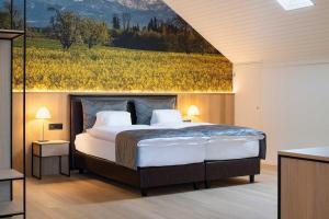 Posteľ alebo postele v izbe v ubytovaní Seehotel Winkelried
