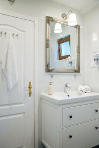 A bathroom at House Wisteria