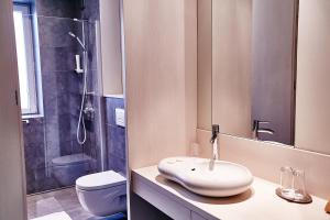 Koupelna v ubytování Kongres Hotel Roca