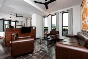 Lounge nebo bar v ubytování Aquarius Hotel and Urban Resort