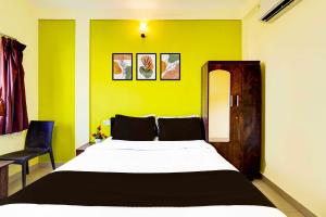 Hotel O Nibav Beach View客房内的一张或多张床位