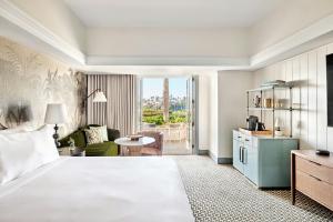 Postel nebo postele na pokoji v ubytování The Ritz-Carlton, Laguna Niguel