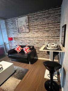 Χώρος καθιστικού στο Beautiful condo in Kathu