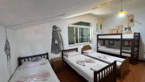 Katil atau katil-katil dalam bilik di Arka Hostel