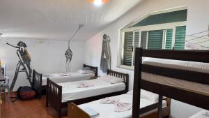 Katil atau katil-katil dalam bilik di Arka Hostel